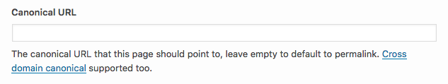 How to manually handle the canonical in Yoast SEO
